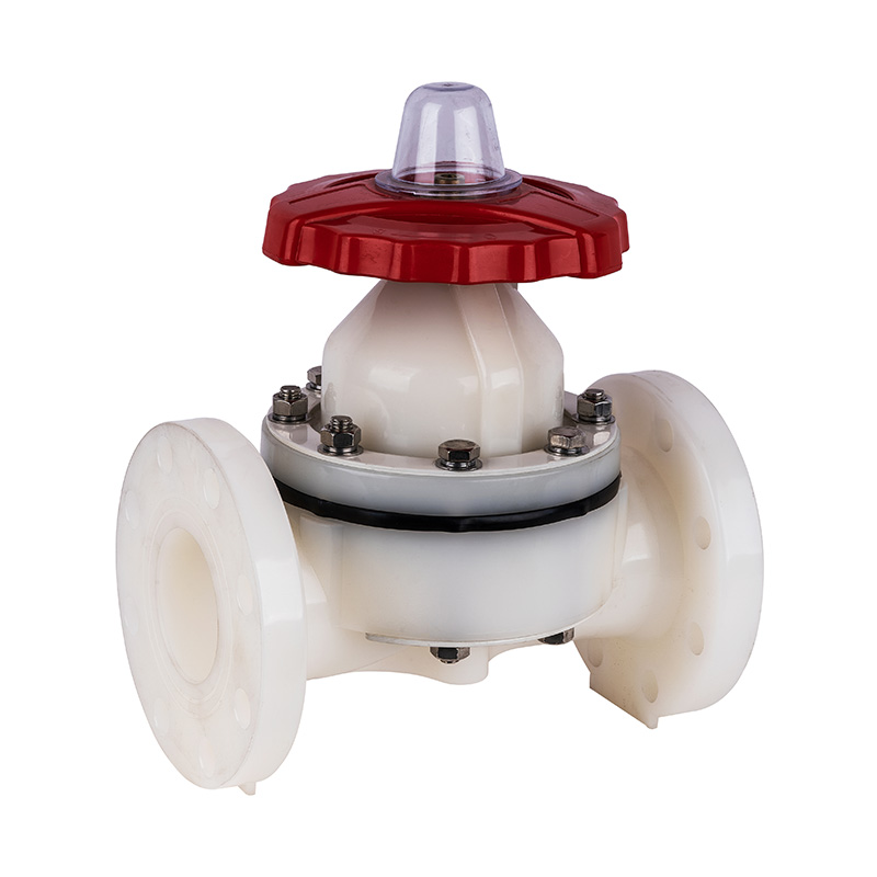 PVDF G41F-10F Flänstyp Membranventil DN15-300 GB Standard