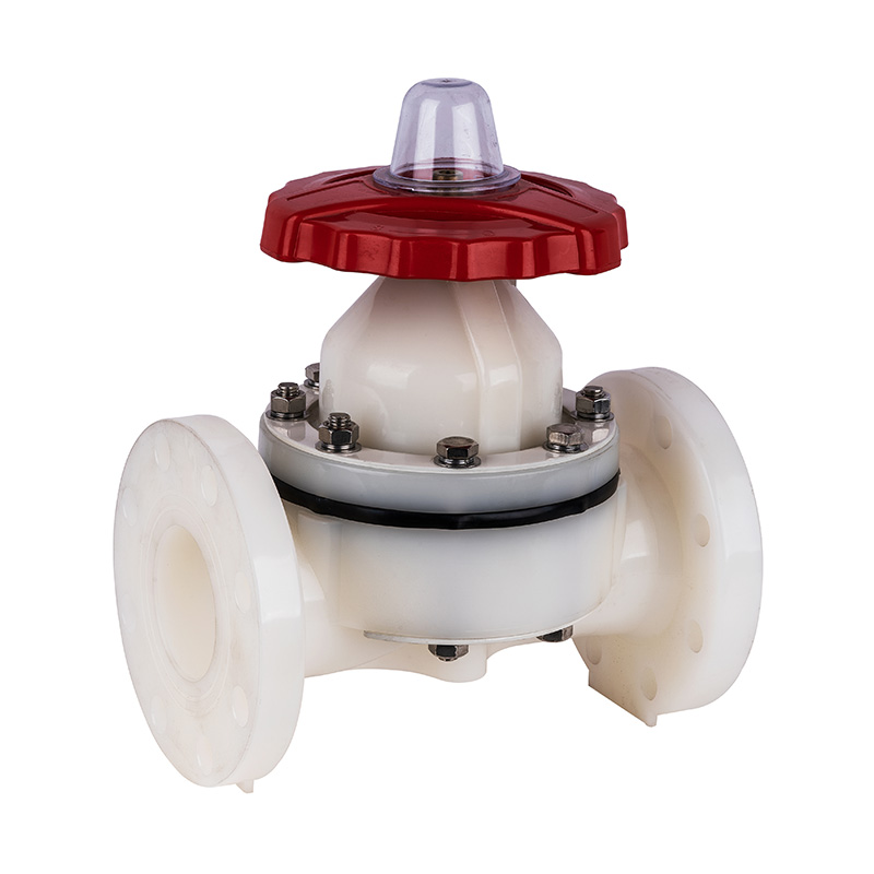 PVDF G41F-10F Flänsad membranventil DN20-150 20A-150A JIS Standard