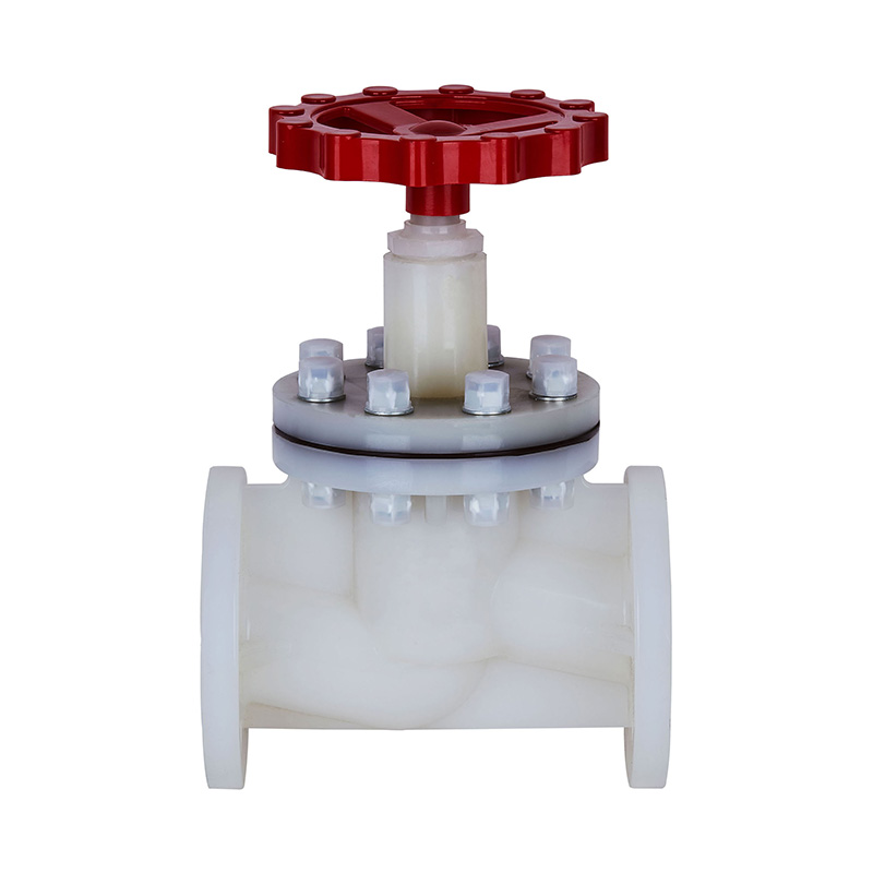 PVDF J41F-10F Flänstyp klotventil DN15-150 1/2'-6' ANSI Standard