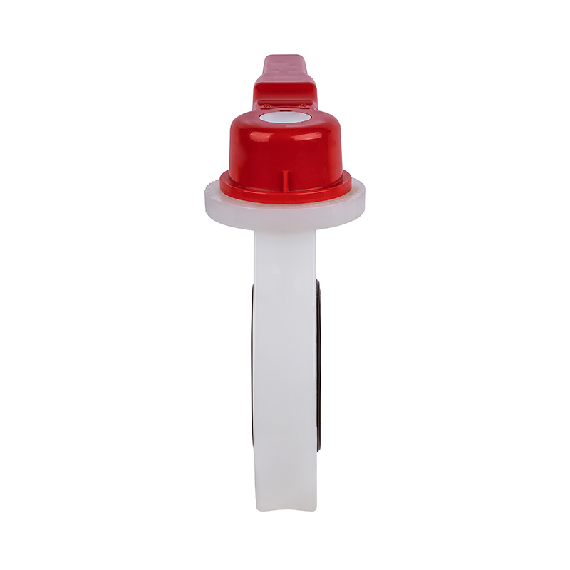 PVDF D71X-10F Handtag vridspjällsventil DN40-200 1-1/2'-8' ANSI Standard