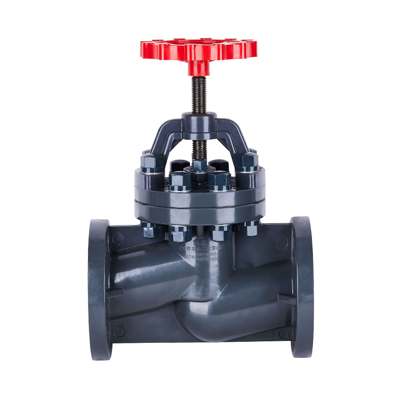 PVC-U J41F-10U Flänstyp klotventil DN15–150 1/2'-6' ANSI Standard