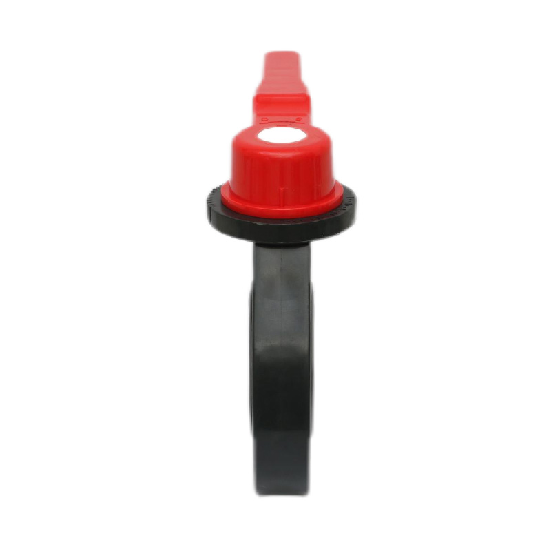 FRPP D71X-10S Handtag vridspjällsventil DN15-200 GB Standard