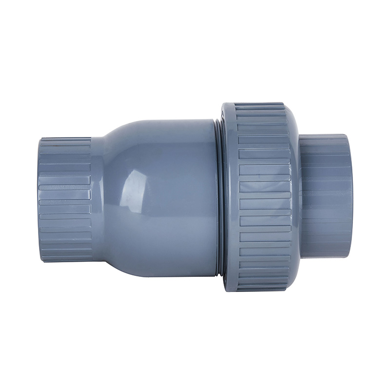 PVC-C H61F-10V Single Union Socket bakventil DN15-100 GB Standard