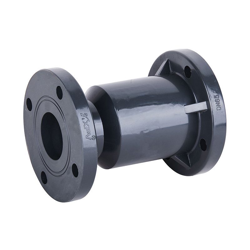 PVC-U H41F-10U Vertikal bakventil DN15-300 GB Standard