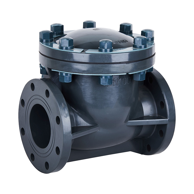 PVC-U H44F-10U Svängtyp backventil DN15-300 1/2'-12' ANSI Standard