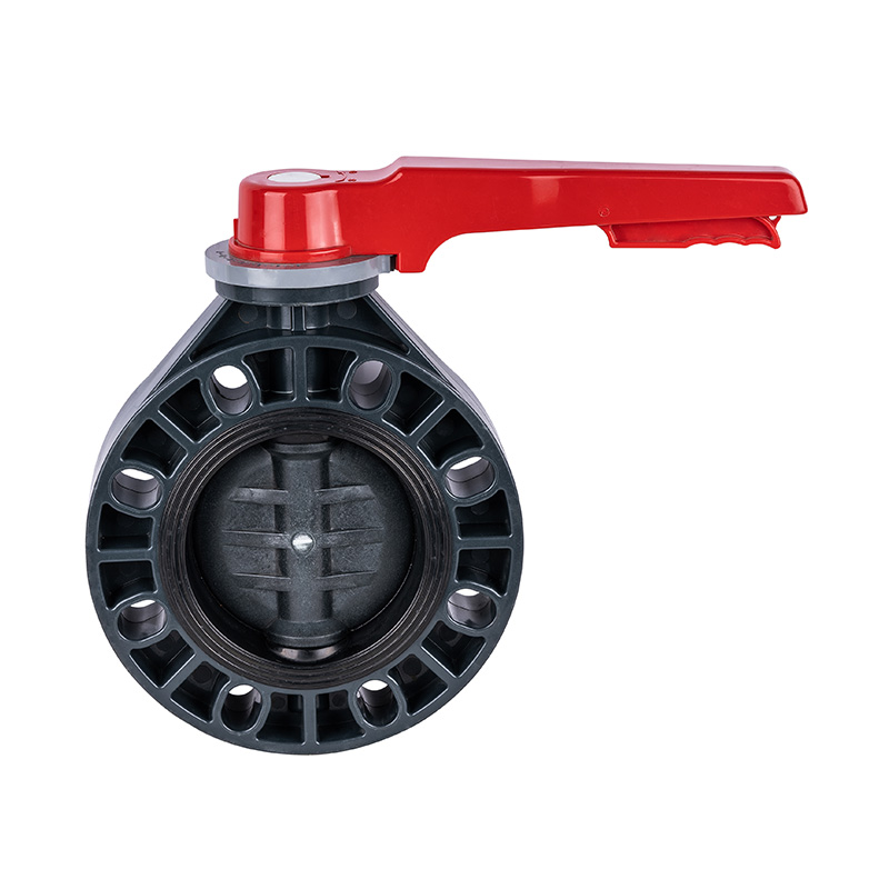 PVC-U D71X-10U Handtag vridspjällsventil DN15-200 15A-200A JIS Standard