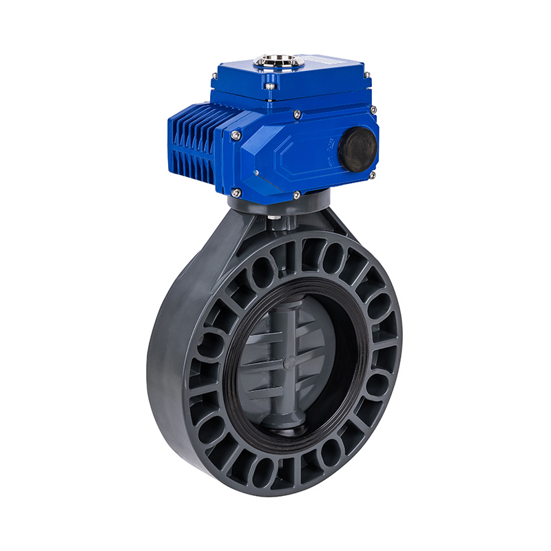 FRPP D971X-10S Elektrisk vridspjällsventil DN32-1000 1-1/4'-30' ANSI Standard