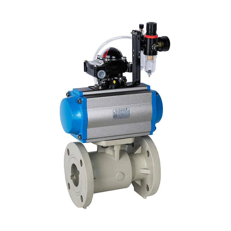 PPH Q641F-10S pneumatisk flänskulventil DN15-300 1/2'-12' ANSI Standard